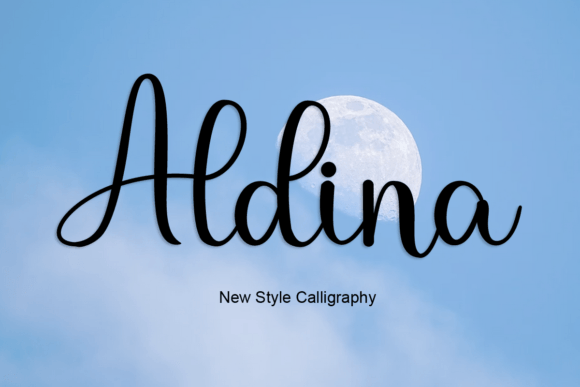 Aldina: A Sweet Script Font for Editorial Warmth and Personality
