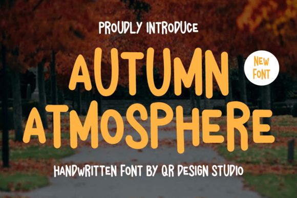 Autumn Atmosphere: A Handwritten Font That Elevates Editorial Design