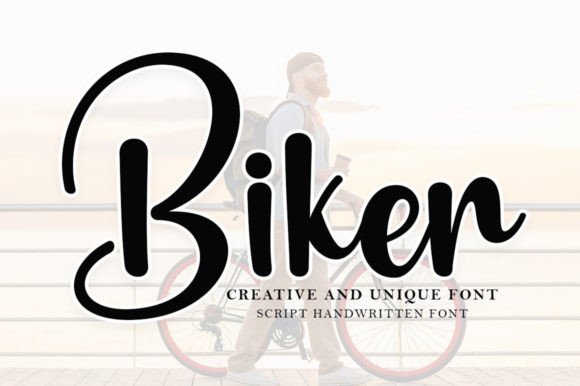 Biker: A Fresh Handwritten Font for Modern Web Design Projects