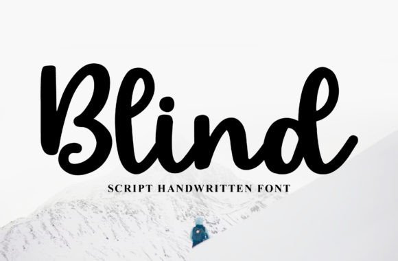 Blind: A Handwritten Font That Elevates Modern Marketing Typography