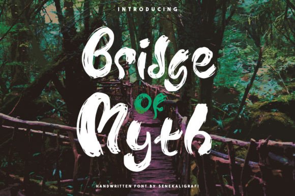 Bridge of Myth: A Handwritten Font for Dynamic Web Design