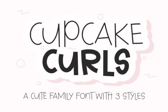 Cupcake Curls: A Handwritten Font for Modern Marketing Design