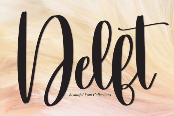 Delft: A Modern Handwritten Font That Brings Your Craft Designs to Life