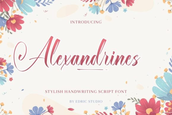 Elevating Handmade Design with the Alexandrines Font