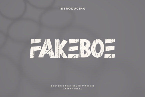 Fakeboe: A Playful Font That Brings Personality to Brand Design