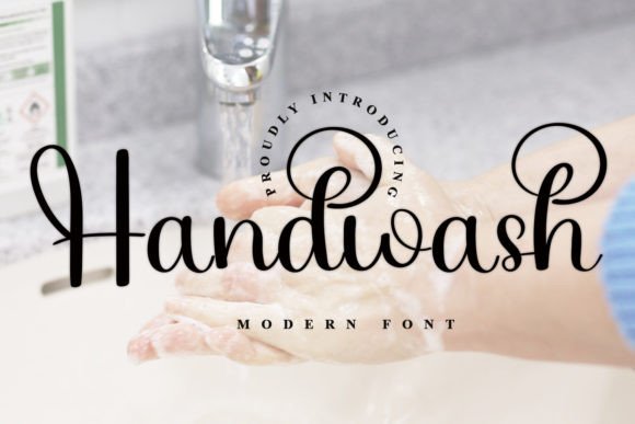 Handwash: A Fresh Script Font for Modern Editorial Design