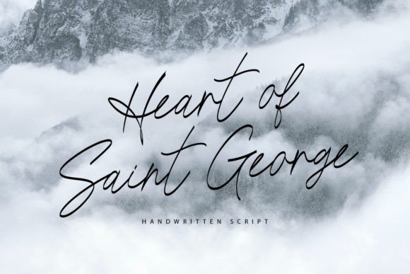 Heart of Saint George: A Font That Elevates Small Business Branding