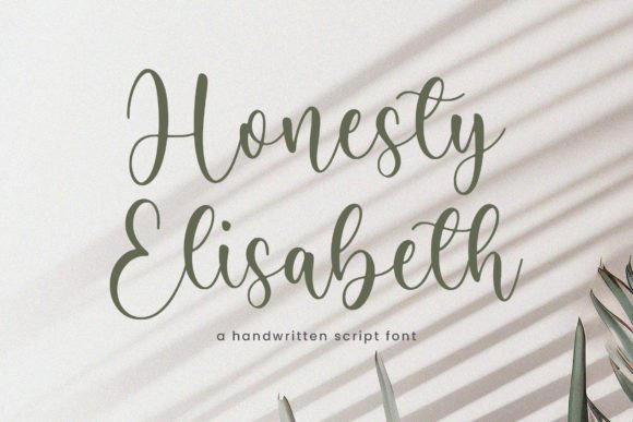 Honesty Elisabeth: A Handwritten Font That Builds Real Business Trust
