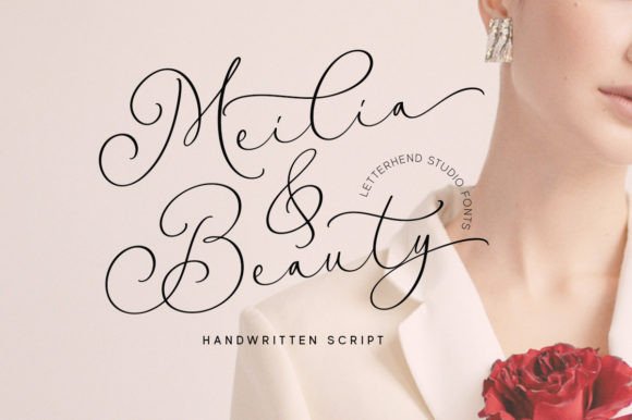 Meilia Beauty: A Feminine Script Font That Elevates Brand Identity