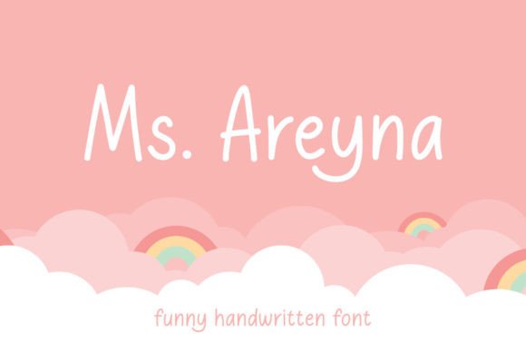 Ms. Areyna: A Handwritten Script Font for Modern Brand Campaigns