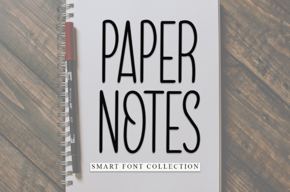 Paper Notes: A Handwritten Font for Modern Marketing and Digital Design