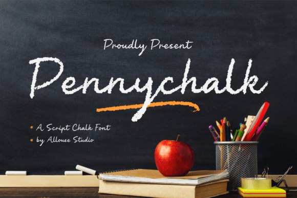 Pennychalk: A Handwritten Script Font That Brings Handmade Designs to Life