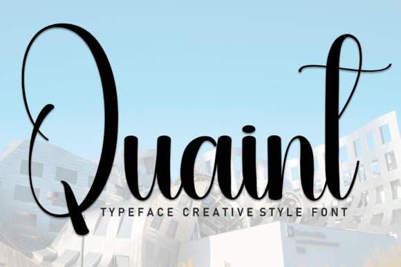 Quaint: A Sweet Handwritten Font for Campaigns with Personality