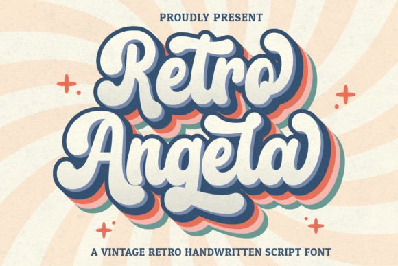 Retro Angela: A Designer’s Take on This Script Amp Font
