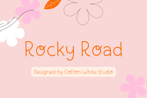 Rocky Road: A Delicate Handwritten Font for Crafters and Sellers