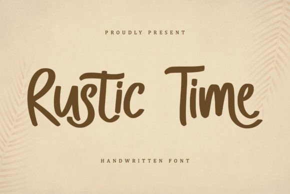 Rustic Time: A Script Font That Adds Retro Charm to Modern Campaigns