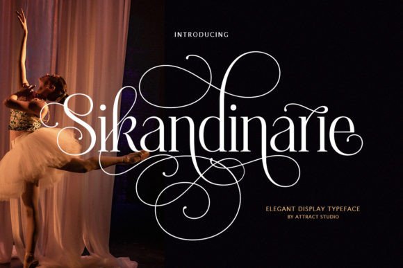 Sikandinarie: A Unique Script Font for Elegant Web Design