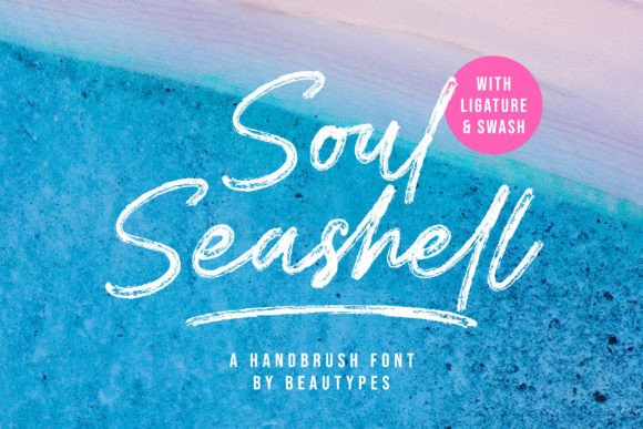 Soul Seashell: A Handwritten Script Font for Modern Web Design