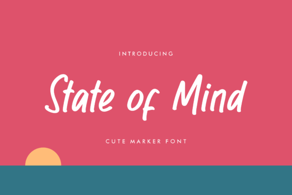 State of Mind: A Thoughtful Script Font for Editorial Design and Content Branding