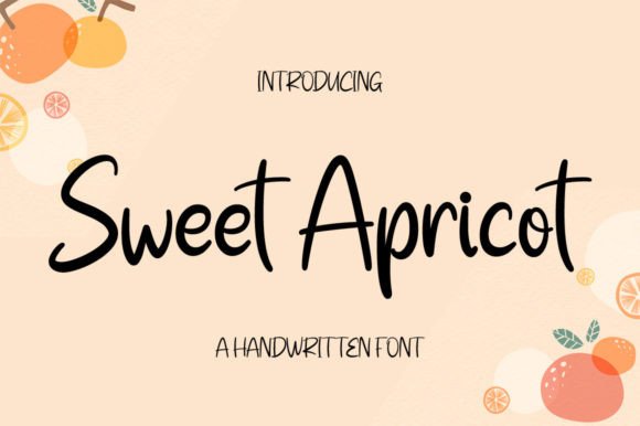 Sweet Apricot: A Handwritten Font That Elevates Small Business Branding